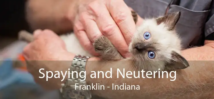 Spaying and Neutering Franklin - Indiana